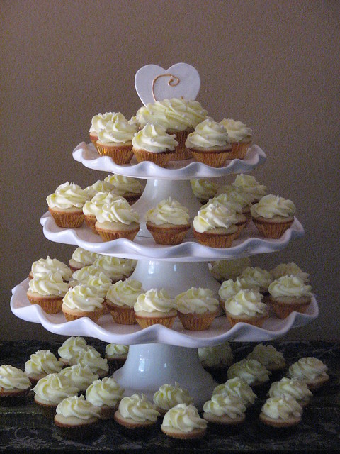 Bridal Shower Mini Cupcakes