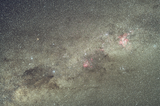 Cruz del Sur y Nebulosa de Carina