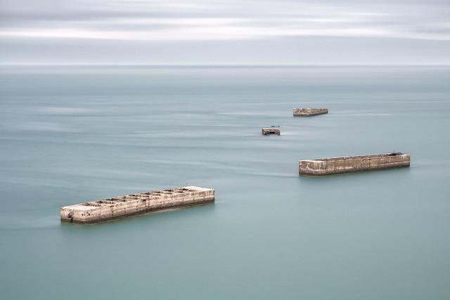 Mulberry B harbour breakwaters 2/2