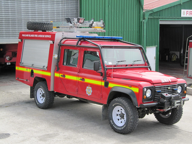 Land Rover Defender 130 Fire Truck