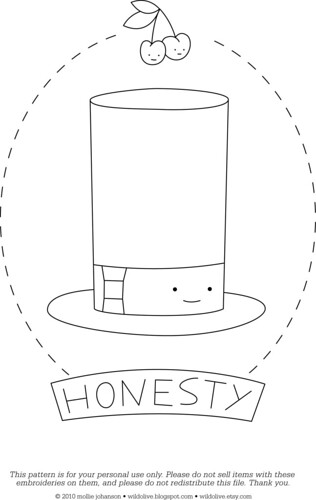 Honesty Patterns Honesty - a free pattern | I got to thinking, it's President… | Flickr