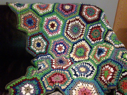 Afghan #1 completed | by DarbyCakes