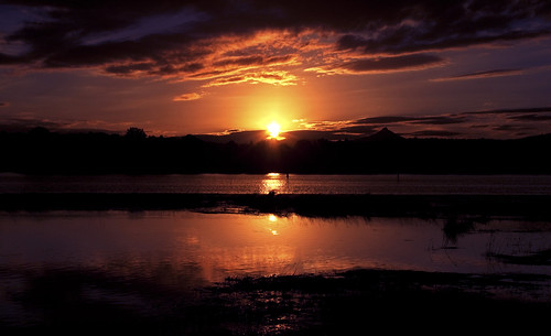 Burrill Lakes Sunset II by Scott Bond