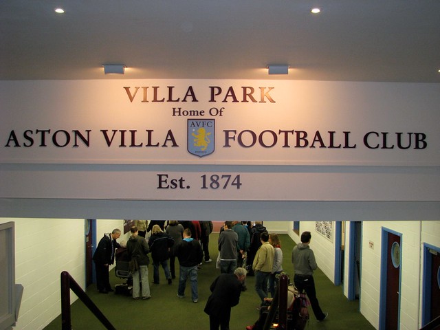 Tunnel Leading to the Pitch at Villa Park