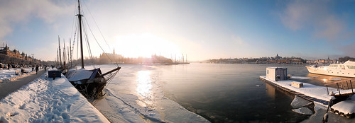 Stockholm, February by Ulf Bodin