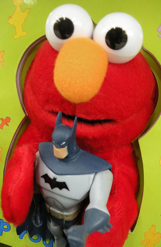 Tickle Me Batman | Day 14 / 365 It's valentine's day, and Ba… | Flickr