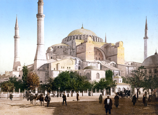 Hagia Sophia, Constantinople, Turkey, ca. 1897