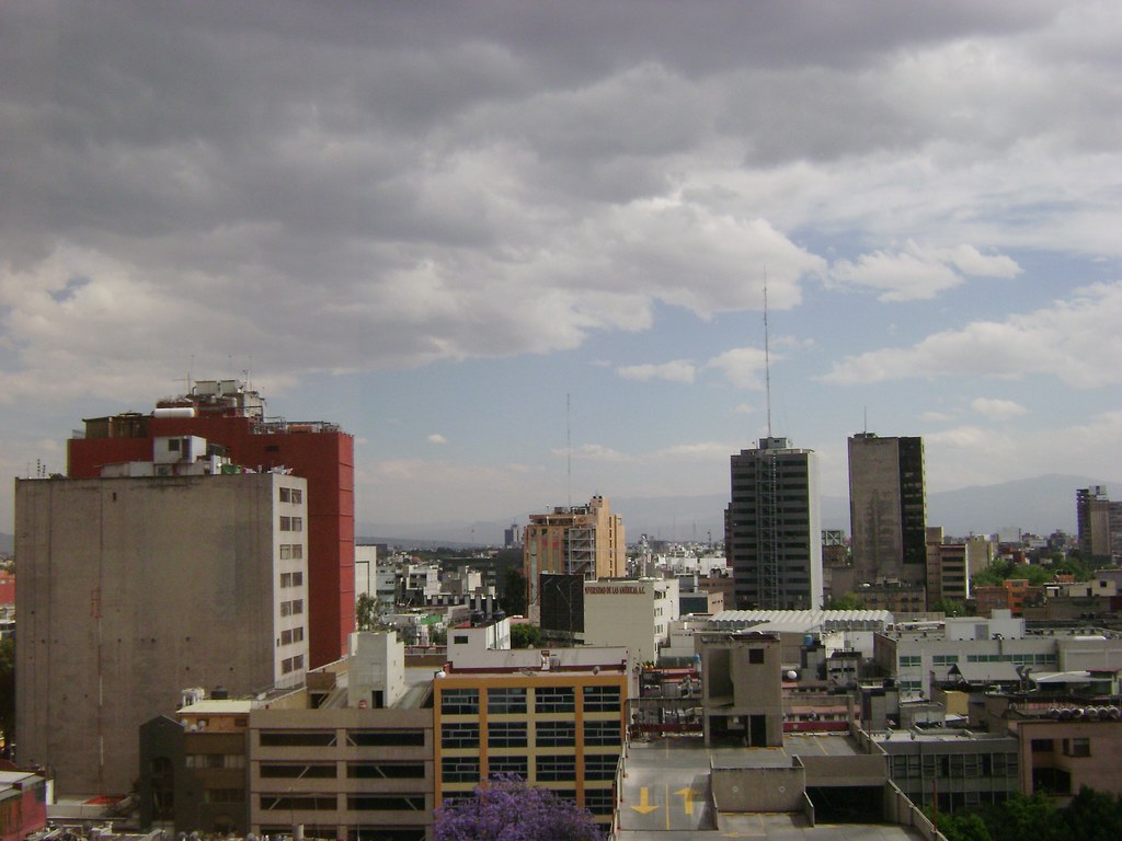 Vista a La Zona Rosa, Ciudad de México, Hotel Galería Plaza/View of Zona Rosa, Galeria Plaza Hotel, Mexico City - www.meEncantaViajar.com