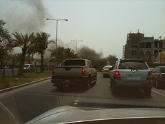 The Duraz Friday BurnJust after Friday prayers, the Durazis signal their party is now alight!