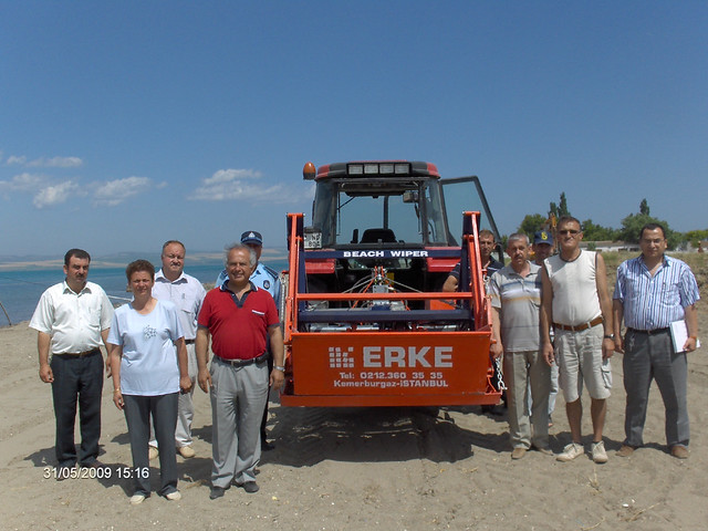 ERKE BC1400 Beach Cleaner / Sahil Temizleme Makinası / Çanakkale