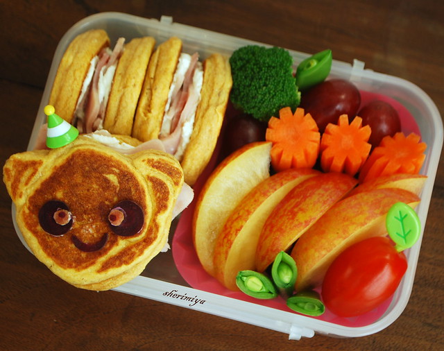 Pancake Sandwich Bento