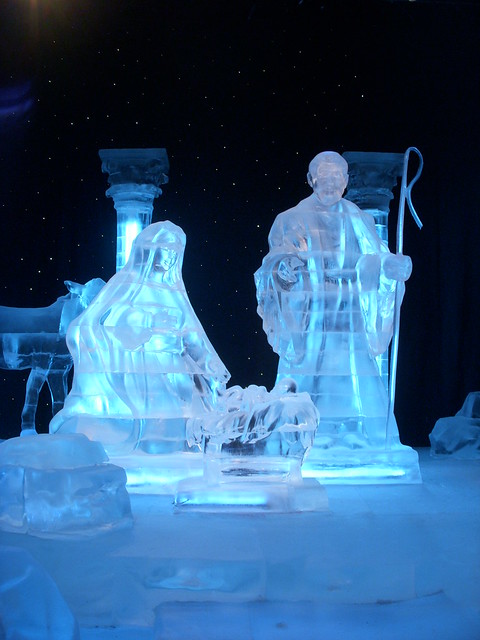 Mary & Joseph in Ice