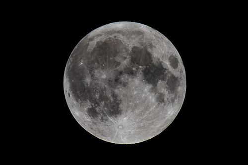 sky moon black monochrome night dark geotagged outdoor highcontrast gritty luna fullmoon wolfmoon explored 30365 nikond700 nikon70200mmf28gafsvrifed nikontc14eii14xteleconverter