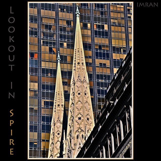 Look(Out)In(Spire). Magical Manhattan Contrasting Blinding Shades Of Blinds & Shades - IMRAN™ — 4,200+ Views!