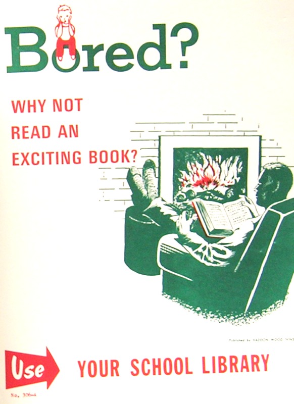 RETRO POSTER - Bored?