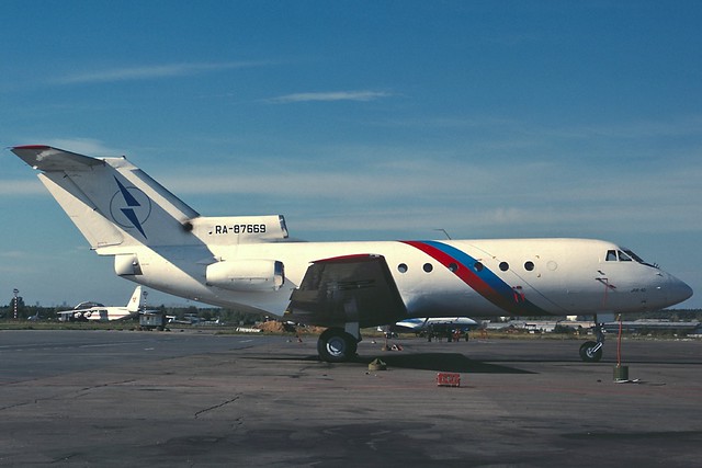 RA-87669 - 1980 build Yakovlev Yak-40, originally delivered to the Polish Air Force