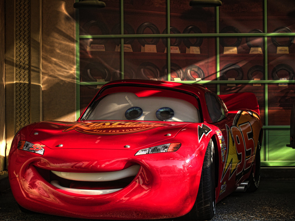 Cartoon Car (Lightning McQueen) | Disney's Hollywood Studios… | Flickr
