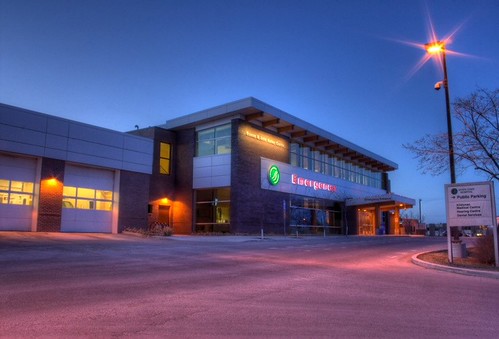 Seven Oaks Hospital Emergency by Graphic Jedi, The night before I took this I was driving by the hospital to return some movies to the video store.