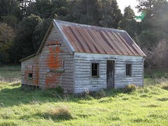 Old house, Mt Bruce, Wairarapa, New Zealand