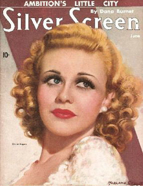 Ginger Rogers - Silver Screen 6-1937