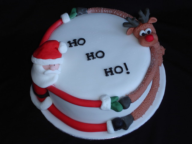 Christmas theme cake