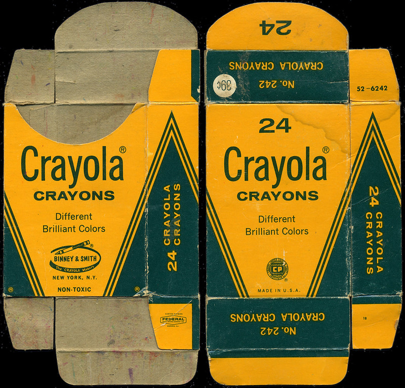 Binney & Smith - Crayola Crayons 24-Count 39-cent box - 19…