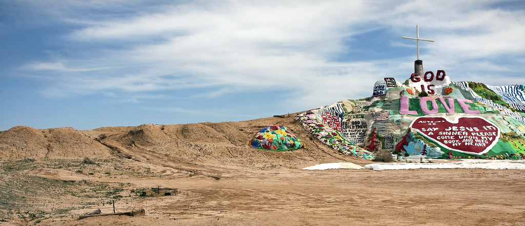 Salvation Mountain Skin and Earth by ken mccown