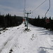 horní část z jednosedačky – již jako turistická trať (nad koncem lyžařského vleku Roby – z Čerňavy na Mračné), foto: Kristian Hanko