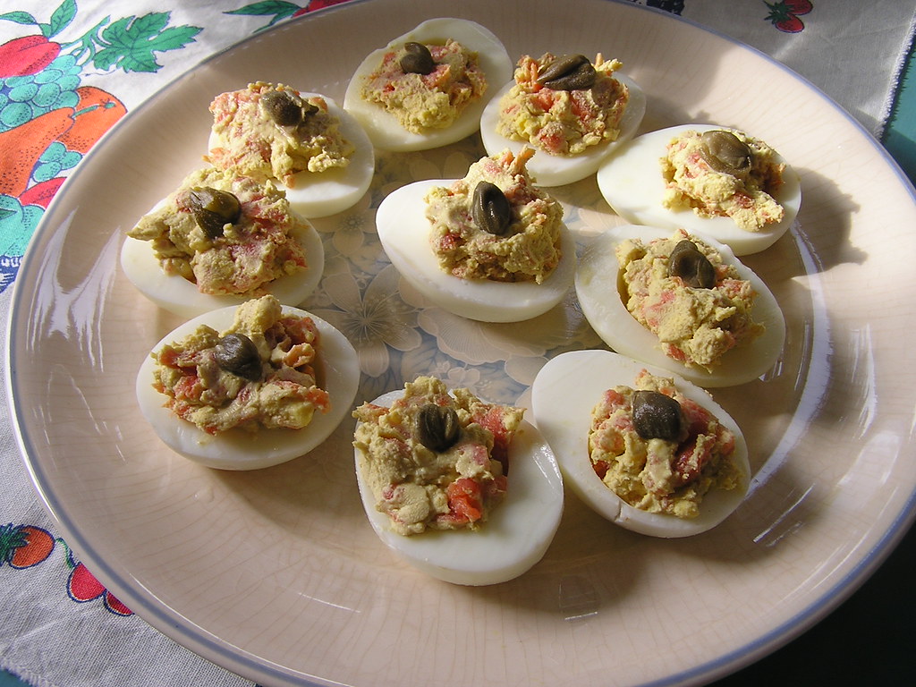 smoked salmon deviled eggs | recipe from coconut and lime: c… | Flickr