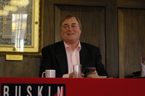 John Prescotts returns to Ruskin