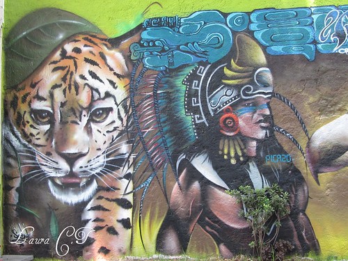 Jaguar y azteca