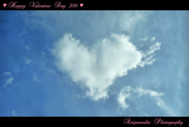 Happy Valentine Day 2010 (Heart Cloud) / สุขสันต์วันวาเลนไทน์ครับ (เมฆรูปหัวใจ)