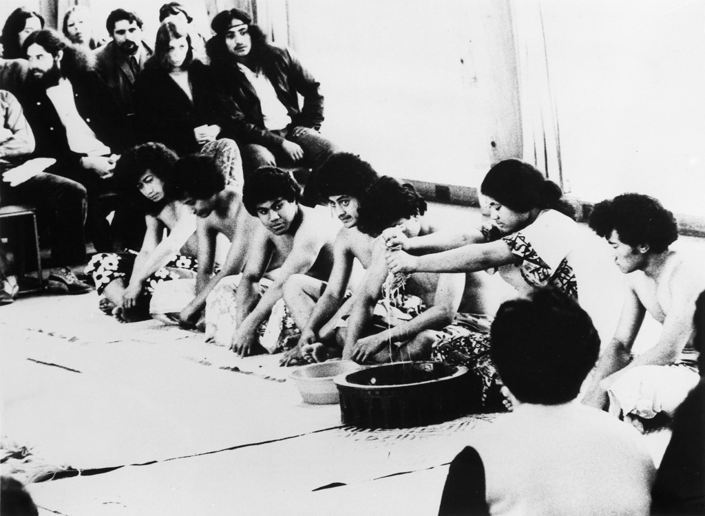 Kava ceremony, Hillary College, Otara, 1973