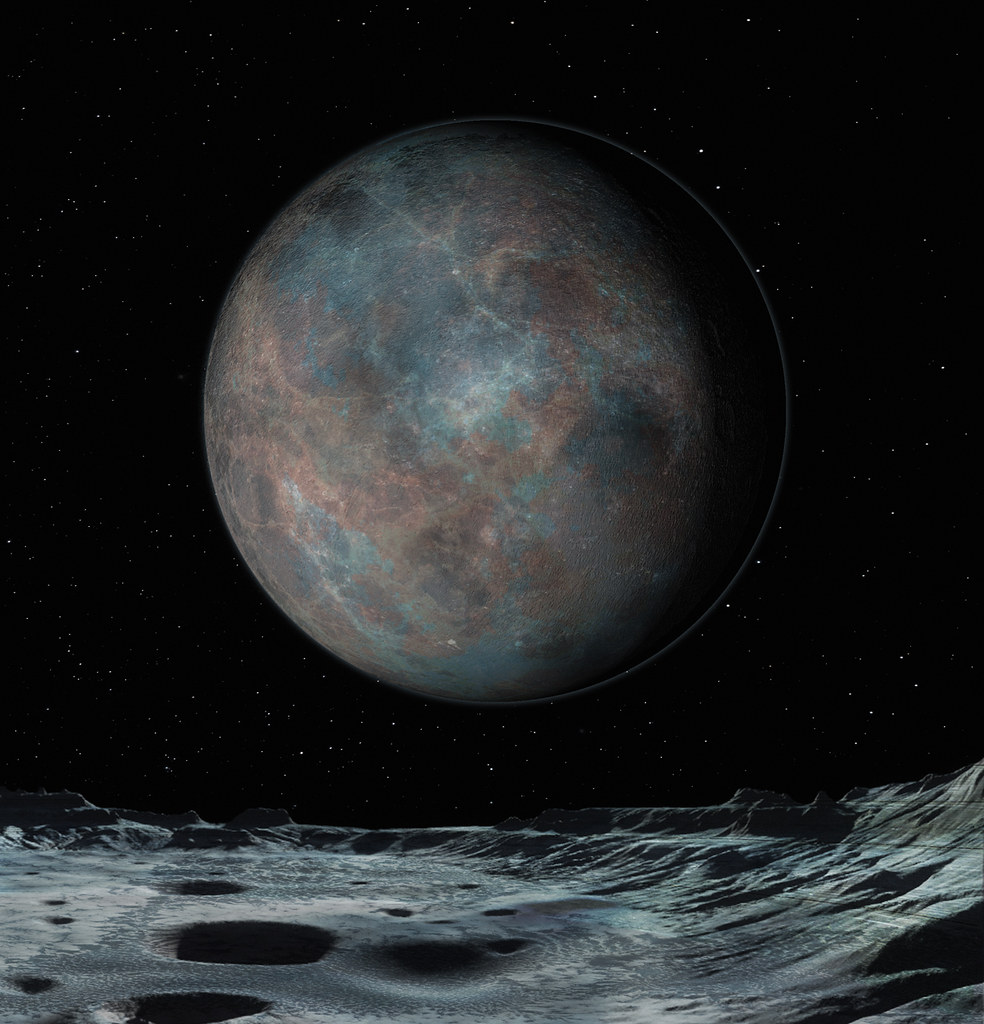Pluto from Charon