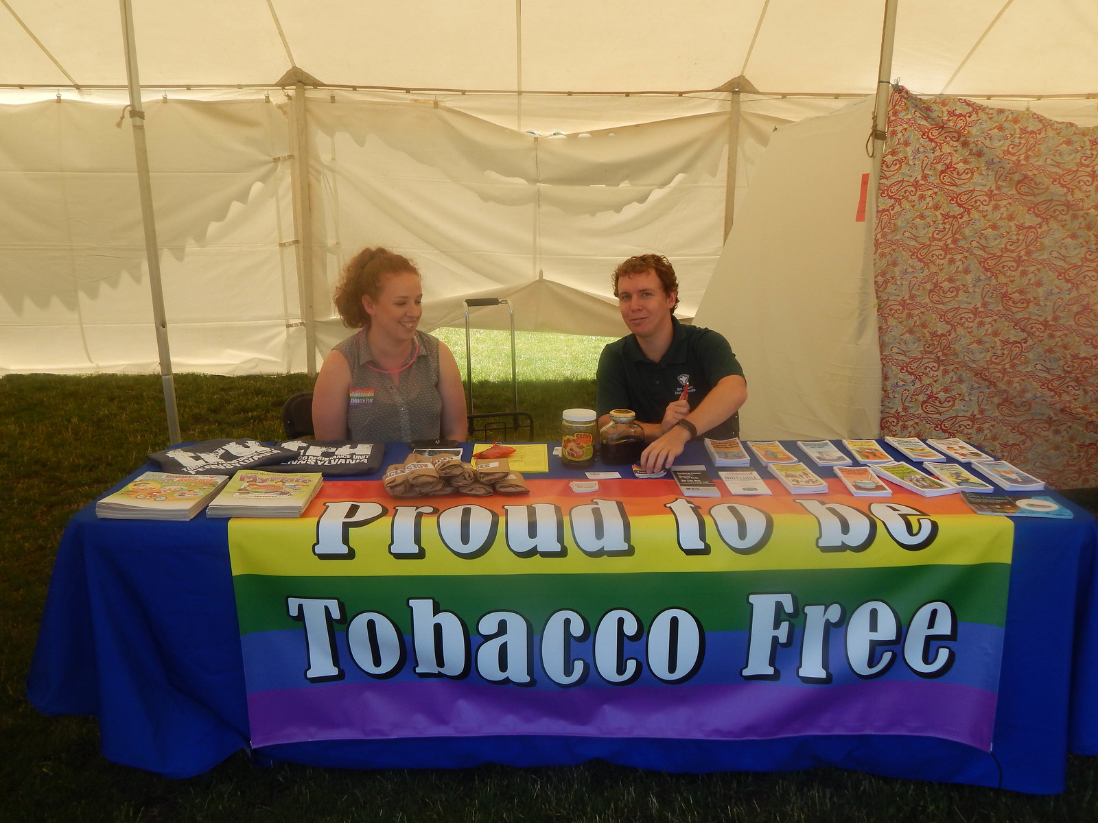 Tobacco cessation at Pride Fest by Erie County Department of Health
