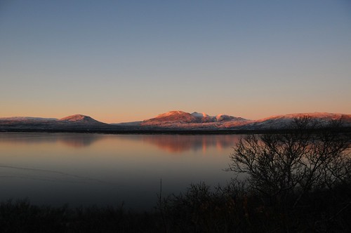 Winter By Lake Thingvallavatn by Kristinn R.