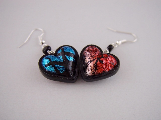 Heart earrings - a photo on Flickriver