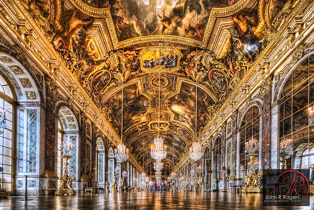 Hall of Mirrors at the Palace of Versailles