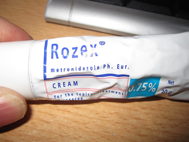 Rosacea Attack - Metronidazole cream helps with any flare -ups !