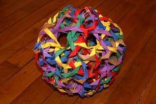 Pentagonal truncated icosahedron toroid - 8 - Second layer… | Flickr