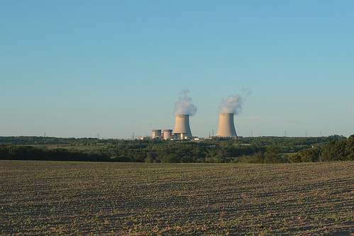 landscape illinois view nuclear steam byron coolingtowers byronillinois checkouttheview