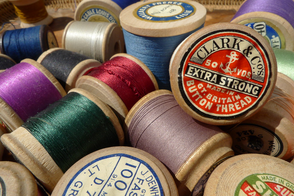 sewing thread | Clark & Co Extra Strong Button Thread Made I… | Flickr