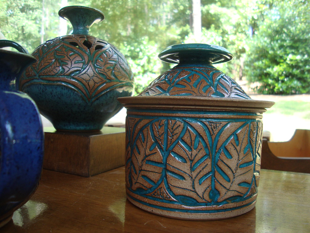 Susan Brown Freeman Pottery At Art In The Park Aldridge G Flickr