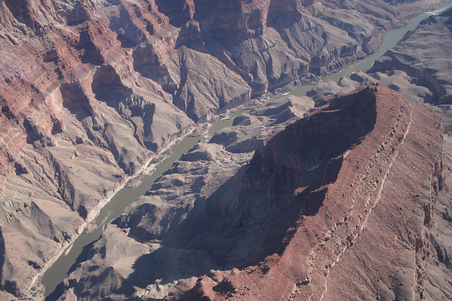 Flying over the Grand Canyon (Arizona USA)