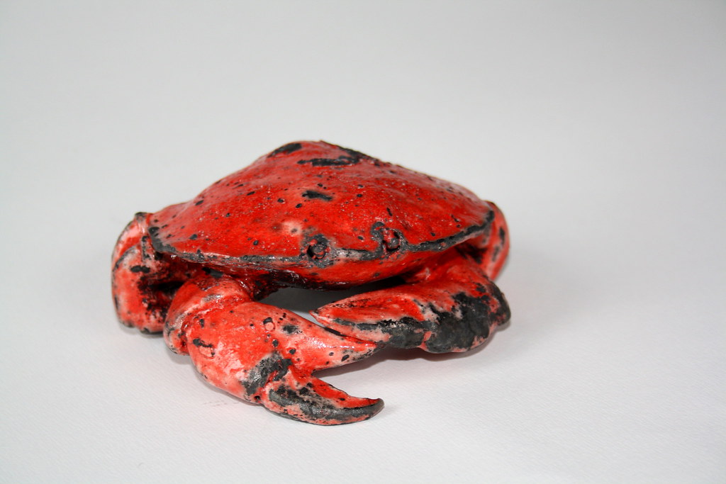 big red crab | Joe Lawrence | Flickr