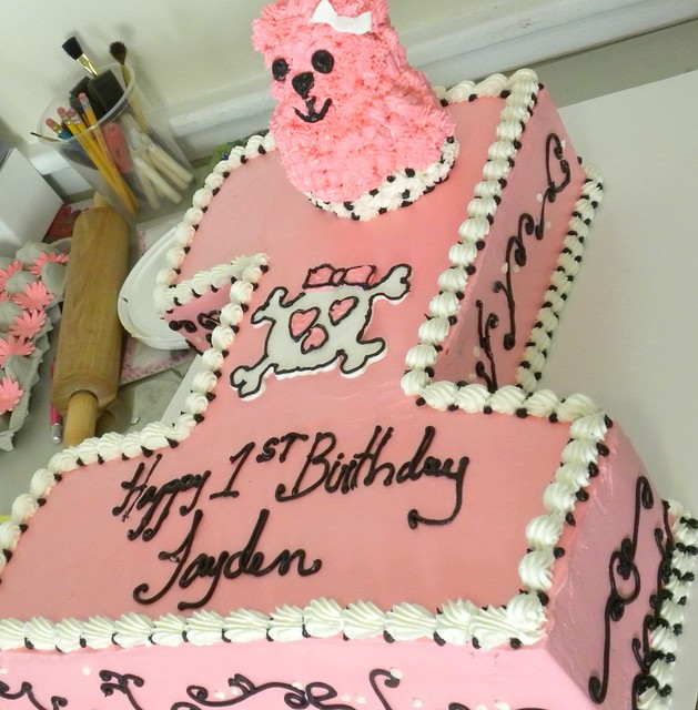 Baby's 1st Birthday Cake: Pirate Cake: Carolina Cakes & Confections
