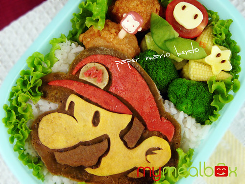Paper Mario bento | by mymealbox