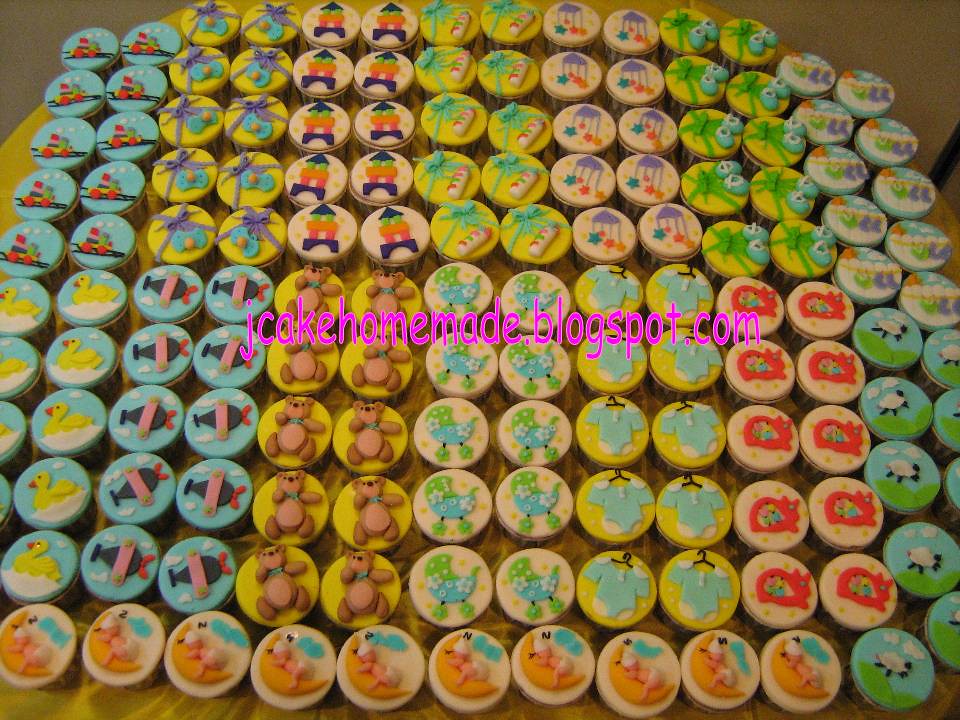 Baby Theme Cupcakes