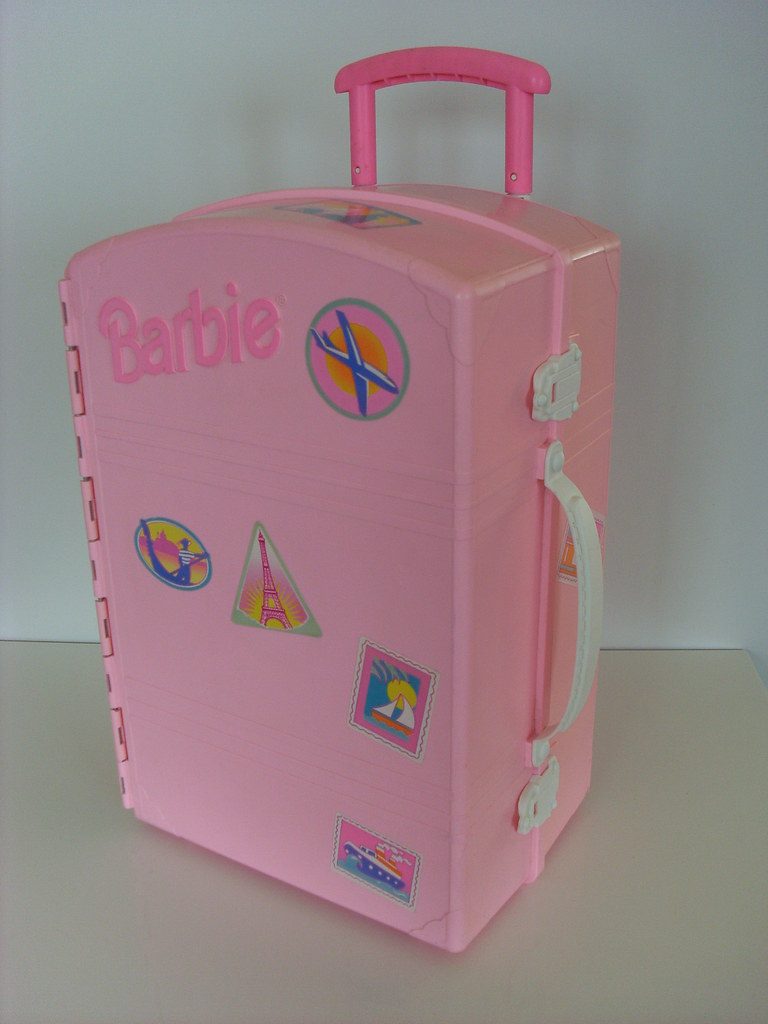 Barbie travel case 1995, Lucychan80