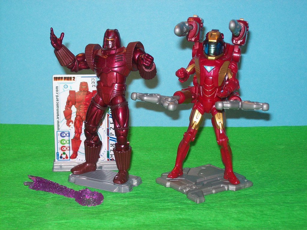 Armor Tech Iron Man - Negative Zone upgrade Iron Man Movie II 3 3/4 inch Superhelden Superhero 043